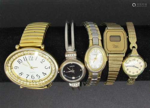 5-LADIES WRIST WATCHES-CARRIAGE plus