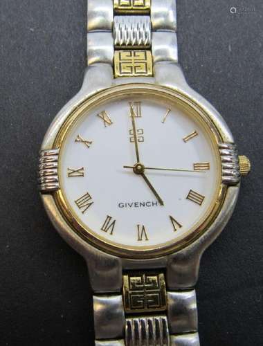 VTG.GIVENCHY WATCH GOLD TONE DESIGNER!