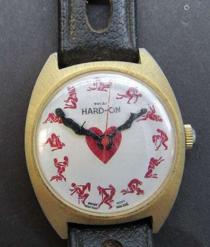 SWISS HARD ON MANUAL WINDING WRIST WATCH;