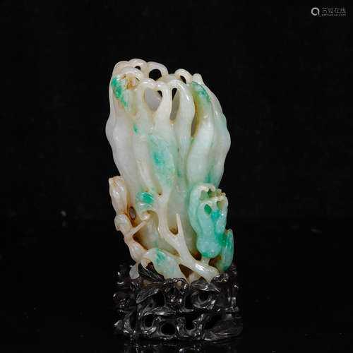 A jadeite buddha hand ornament