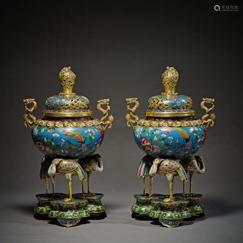 Qing Dynasty of China,Cloisonne Aromatherapy