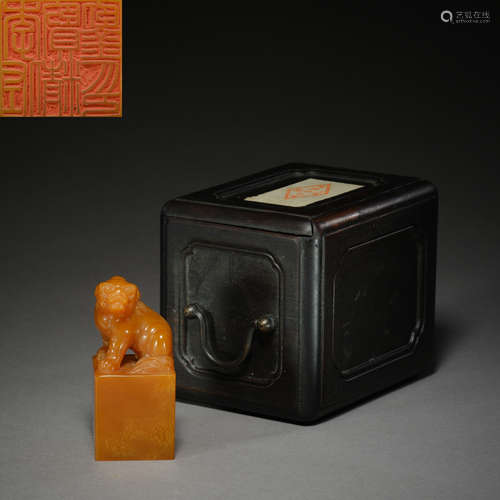 Qing Dynasty of China,Field-Yellow Stone Seal