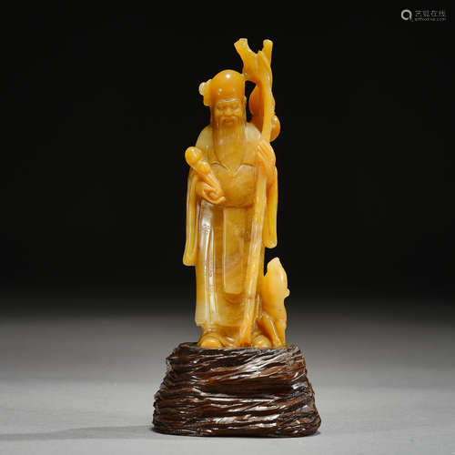 Qing Dynasty of China,Field-Yellow Stone Ornament