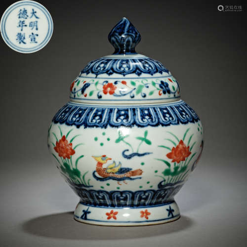 Ming Dynasty of China,Multicolored Jar