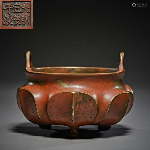 Ming Dynasty of China,Copper Incense Burner