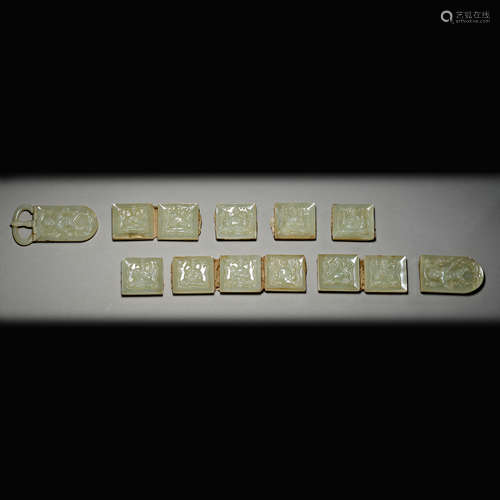 Liao Dynasty of China,Hetian Jade Belt