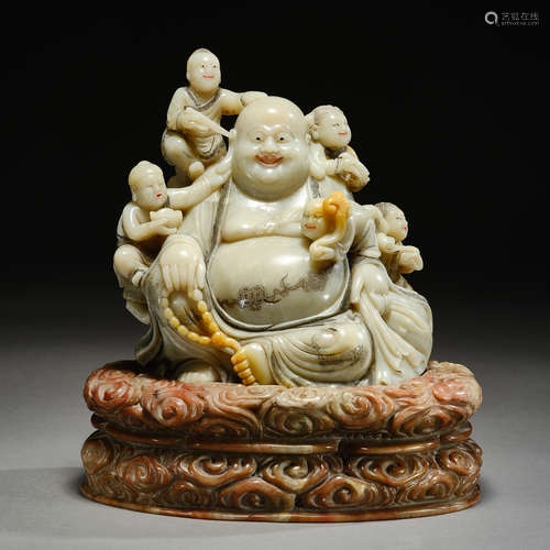 Qing Dynasty of China,Shoushan Stone Buddha Statue