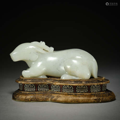 Qing Dynasty of China,Hetian Jade Deer