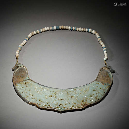 Liao Dynasty of China,Hetian Jade Necklace