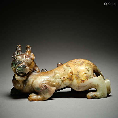 Han Dynasty of China, Hetian Jade Beast