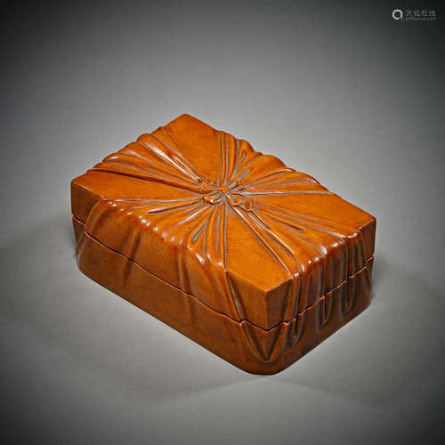 Qing Dynasty of China,Boxwood Box