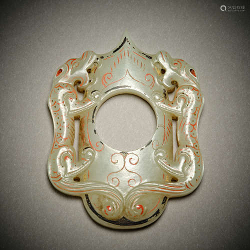 Han Dynasty of China, Hetian Jade Pendant