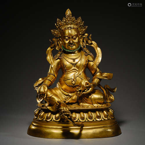 Qing Dynasty of China,Bronze Gilt Buddha Statue