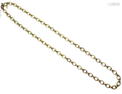 Collier en or jaune 18 ct Cartier, Longueur chaine : 45 cmPo...