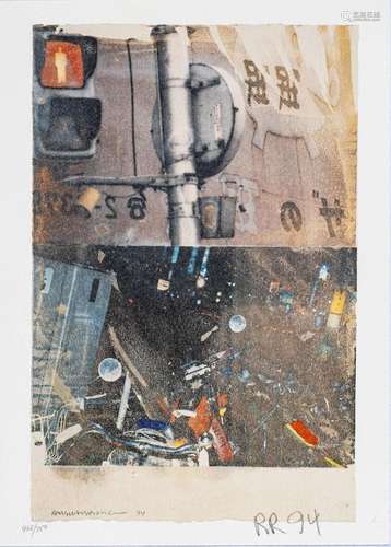 ROBERT RAUSCHENBERG (AMERICAN, 1925-2008) OFFSET LITHOGRAPH ...