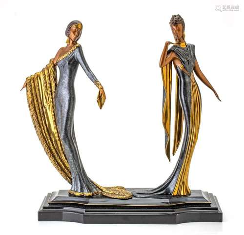 ERTE (FRENCH, 1892-1990) BRONZE SCULPTURE, CIRCA 1989 H 19&q...