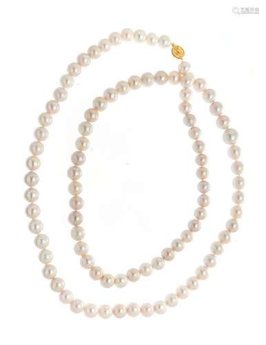 SOUTH SEA PEARL (12-16MM) 18KT GOLD CLASP NECKLACE, L 47&quo...