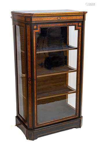 ROBERT STRAHAN & CO. (DUBLIN) EMPIRE CURIO CABINET, C. 1...