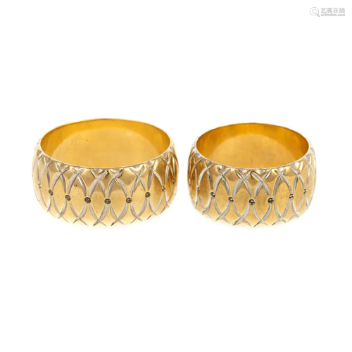 A Matched Pair of Wide Bands in 14K