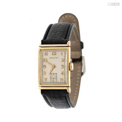 A Vintage Hamilton Wristwatch in 14K