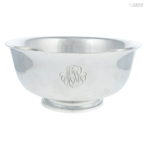 M Fred Hirsch Co. Sterling Revere-Style Bowl