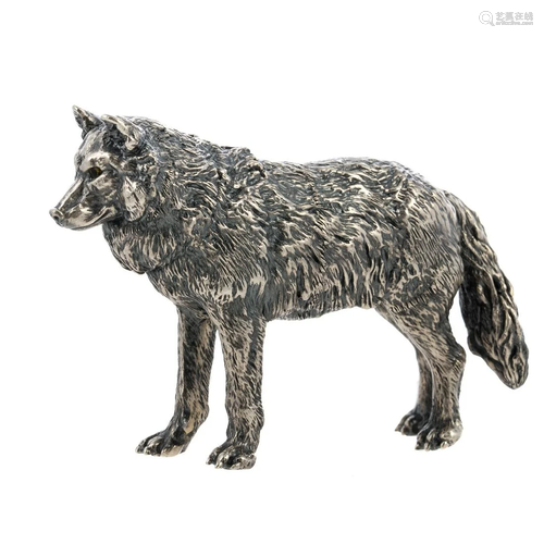 Buccellati Sterling Figure of a Wolf