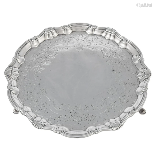 George II Silver Salver