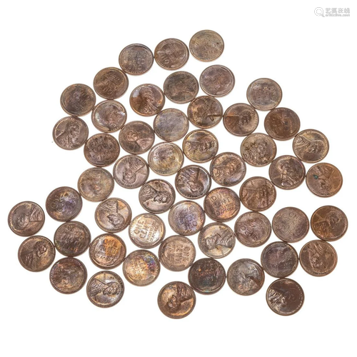 50 Uncirculated 1920 Lincoln Cents