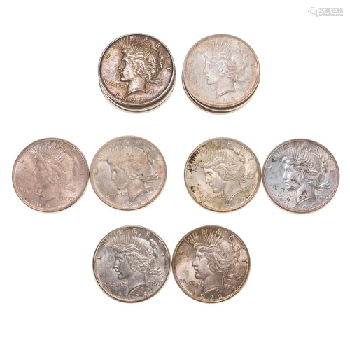 14 Peace Dollars