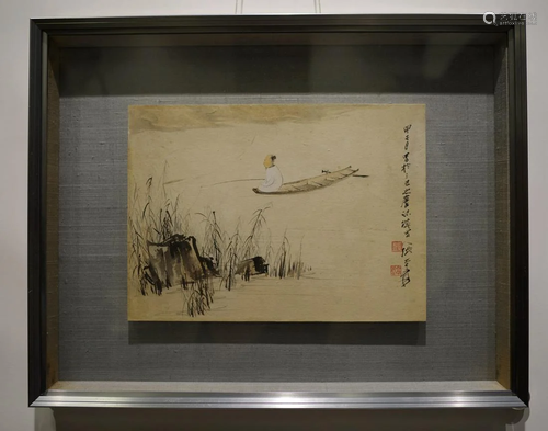 A Framed Chinese Painting