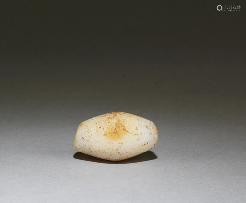 Antique Jade or Agate Bead