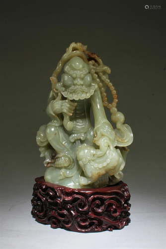 Chinese Carved Jade Ornament