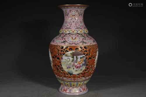 A Porcelain Vase