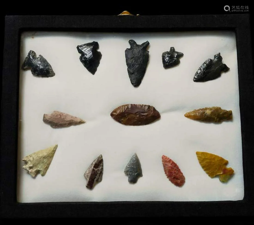 Early 13thC Tibetan arrow heads. Purchased 30 years ago