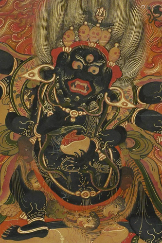 Very fine 18/19thC Tibeto-Chinese /Thangka.