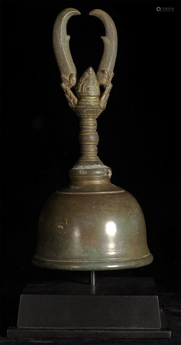 A large and superb 11-13thC Khmer bell.