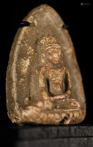 11/12thC Burmese PAGAN Buddha. Very rare type in a