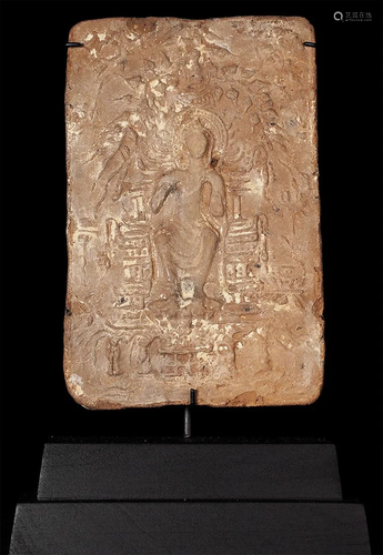 8th to 11thC S.E. Asian Buddha Tablet