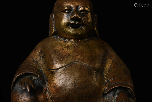 Late Ching Chinese Hotai Buddha