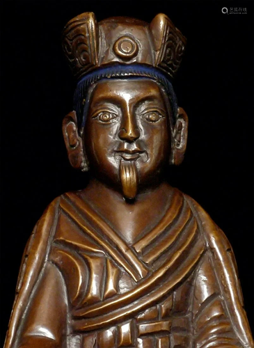 Bhutanese Bronze Monk