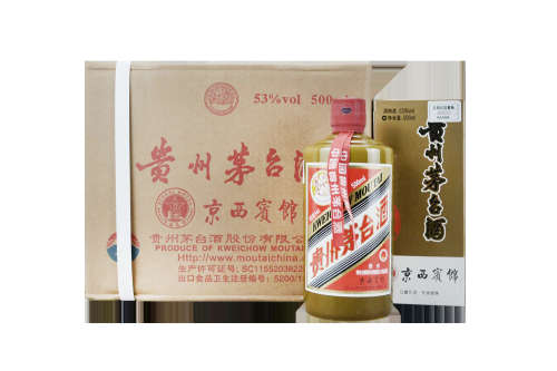 2018年 貴州茅臺酒 京西賓館醬瓶 53度500ml 整箱6瓶