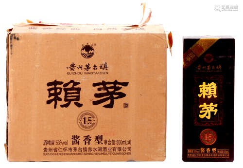 2011年貴州賴茅酒53度500ml醬香型
