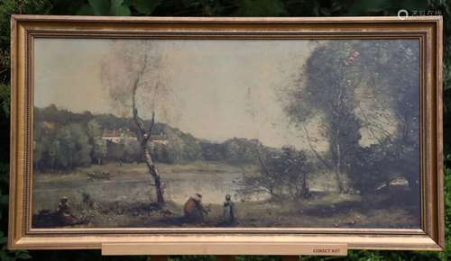 Camille Jean-Baptiste COROT (1796-1875). Impression. Dimensi...