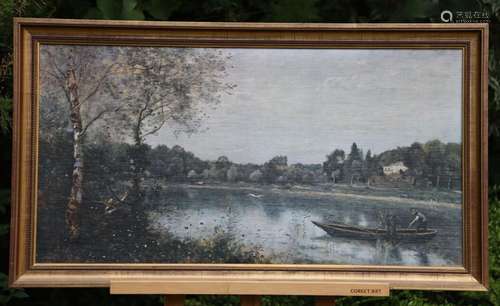 Camille Jean-Baptiste COROT (1796-1875). Impression. Dimensi...