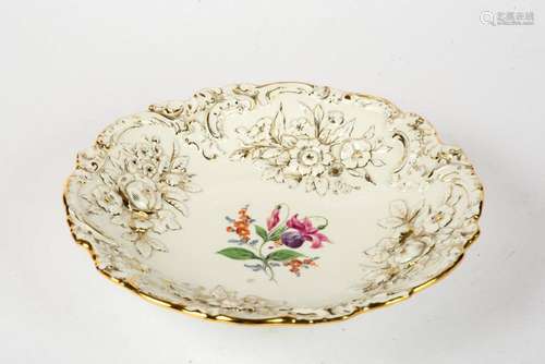 Zierschale mit Blume I, Meissen