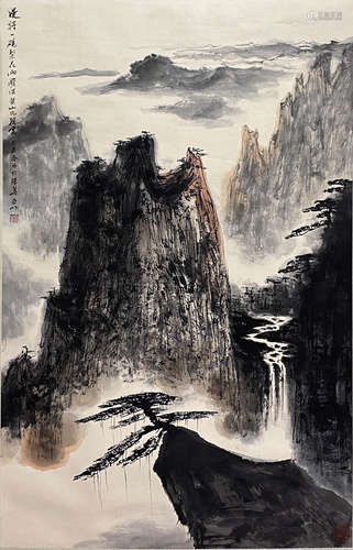 亚明山水