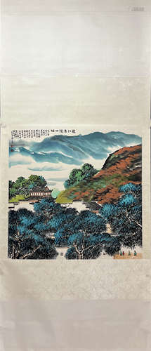 方济众山水