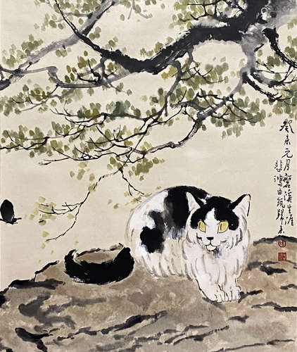 徐悲鸿猫