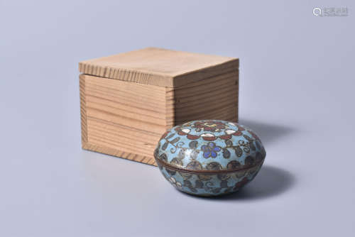 景泰蓝香盒