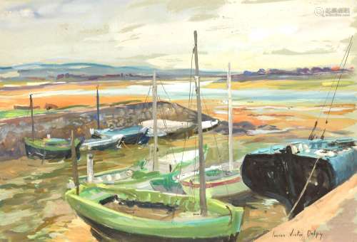 Lucien Victor DELPY (1898-1967) "Marée basse environs d...